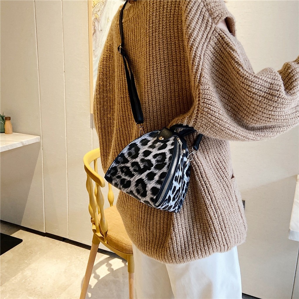 Leopard Print Handbag Ladies Bag