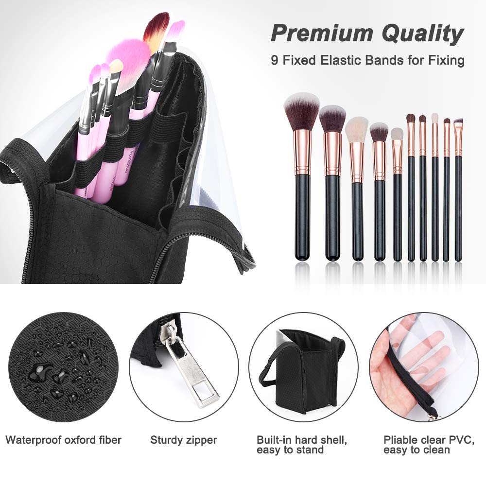 Makeup Brush Case Waterproof Pouch