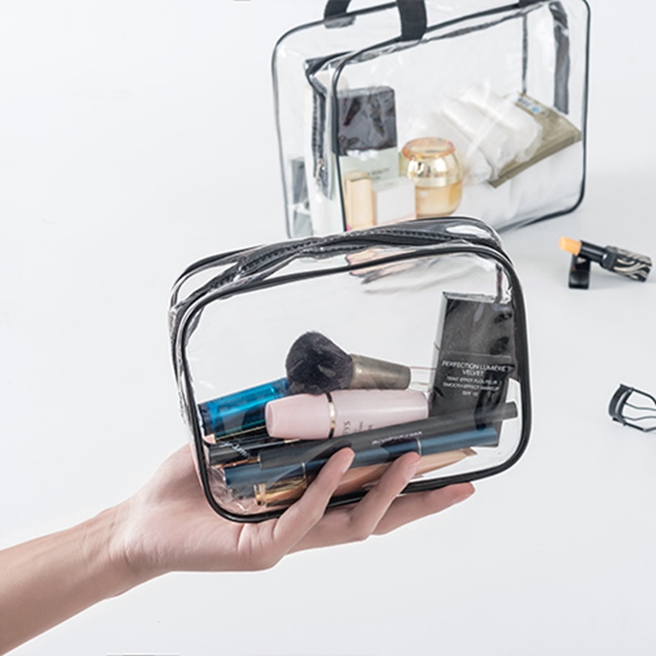 Transparent Pouch Travel Toiletries Bag