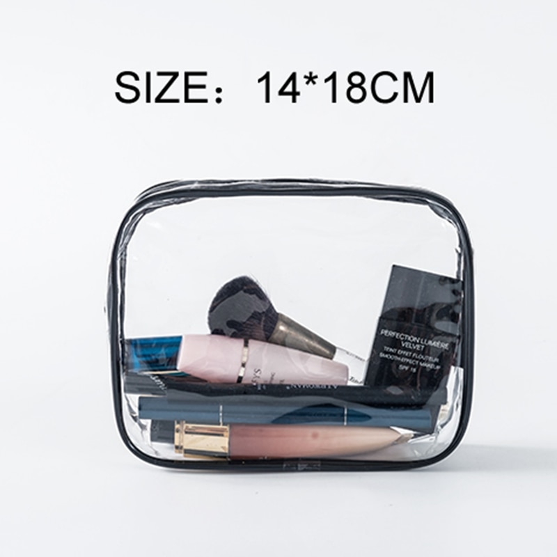 Transparent Pouch Travel Toiletries Bag