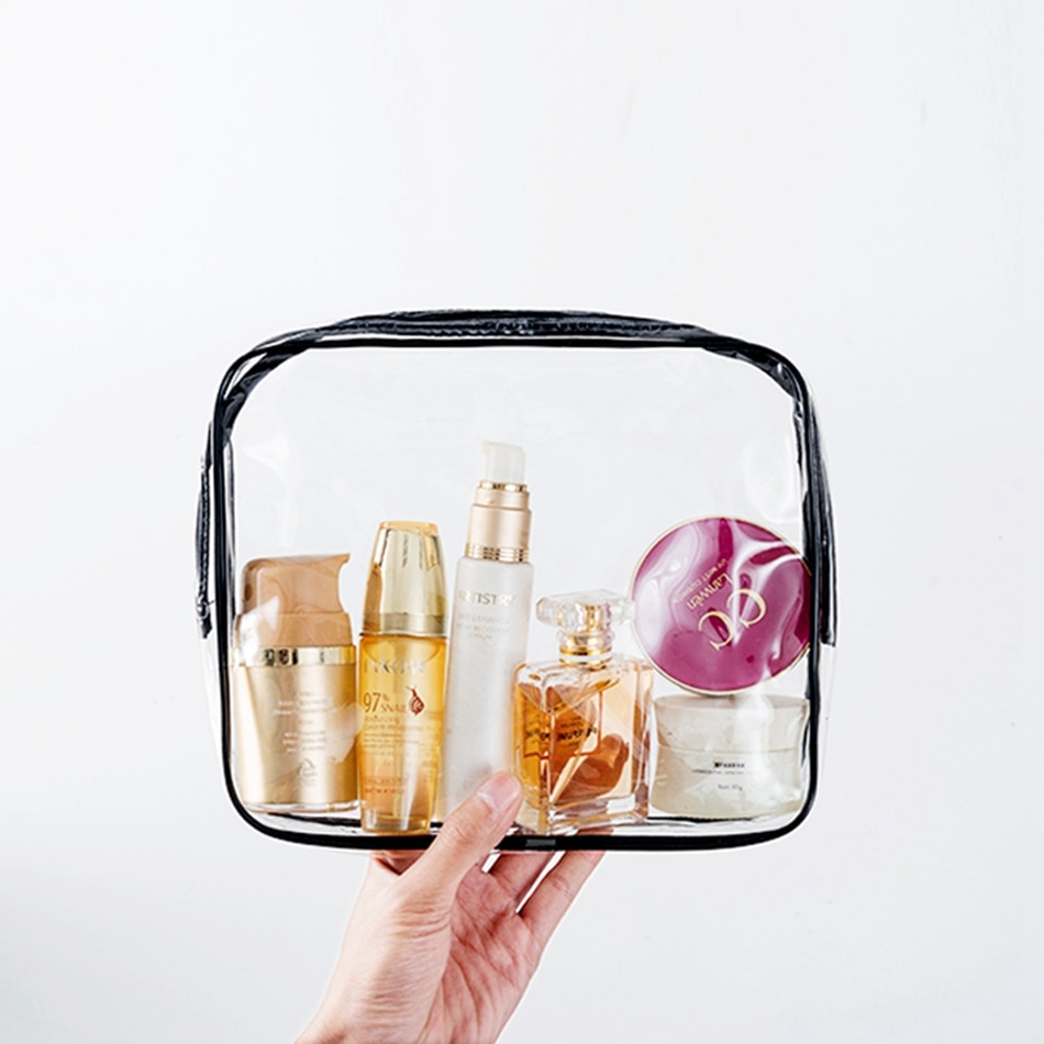 Transparent Pouch Travel Toiletries Bag