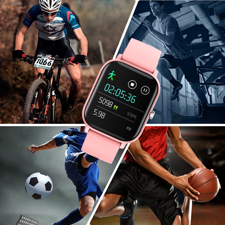 Smartwatch Fitness Tracker Touch Screen