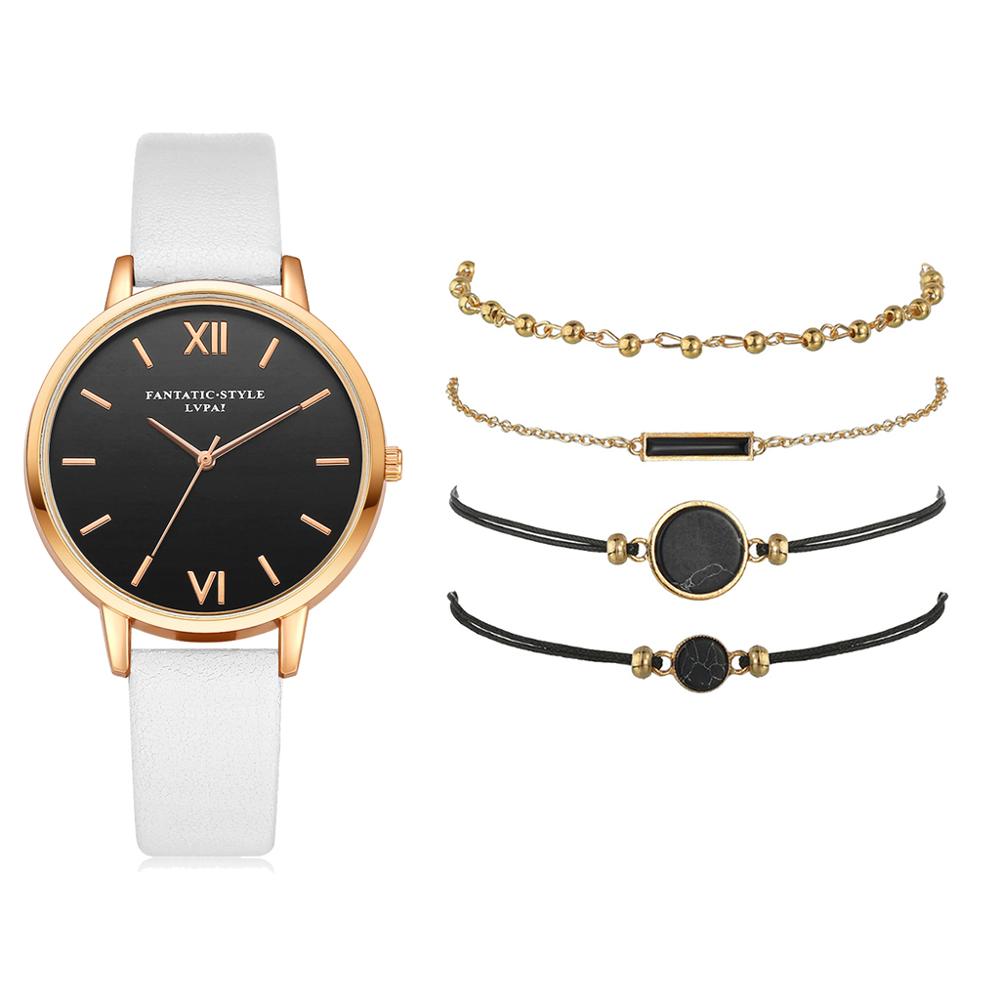 Ladies’ Bracelet Watch Set (5Pcs)