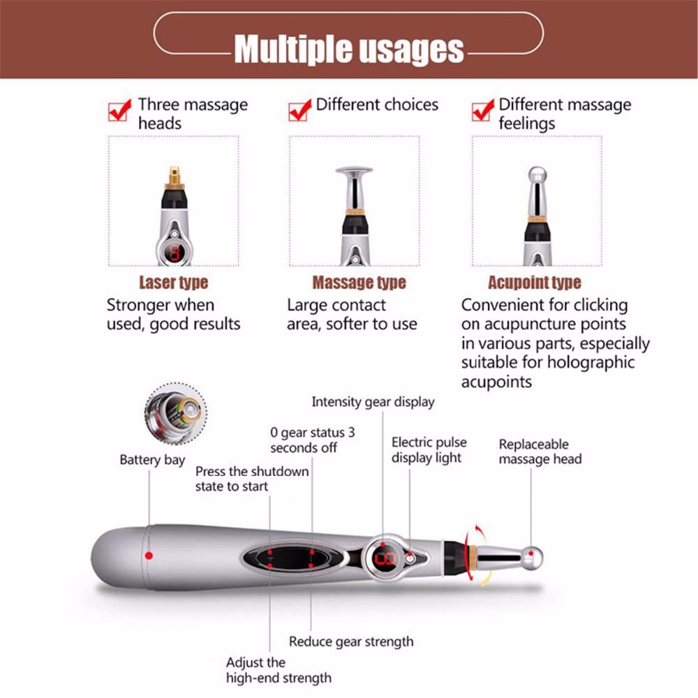 Electronic Acupuncture Pen Massager