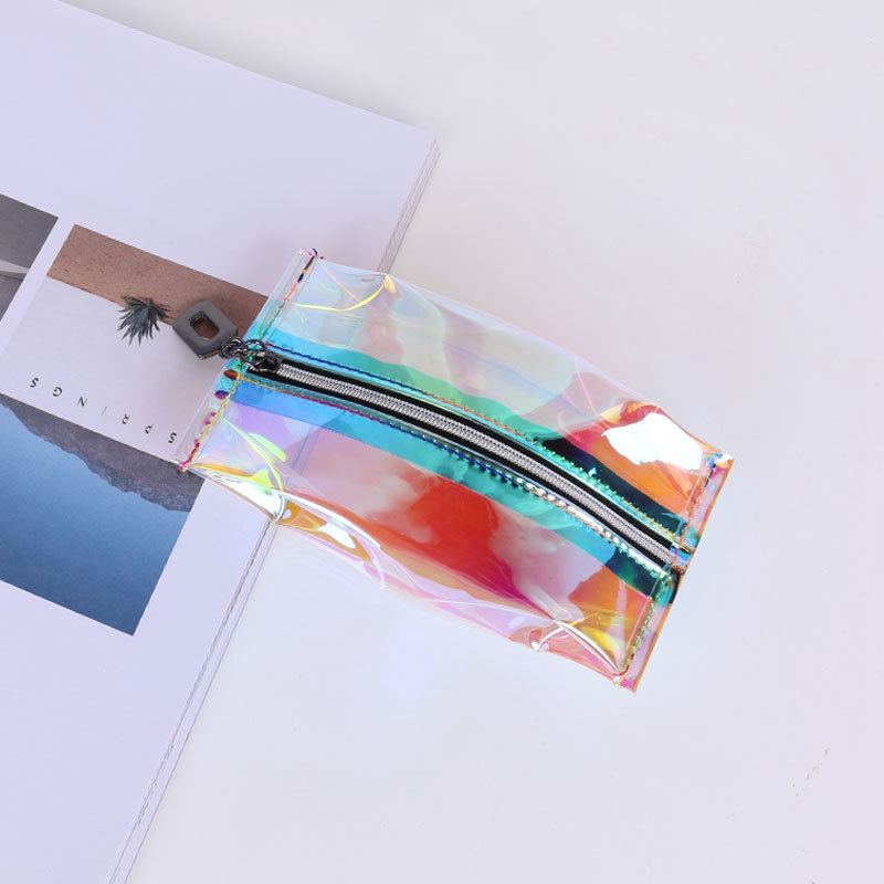 Travel Cosmetic Bag Holographic Style