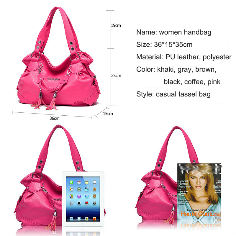 Ladies Leather Handbag Casual Bag