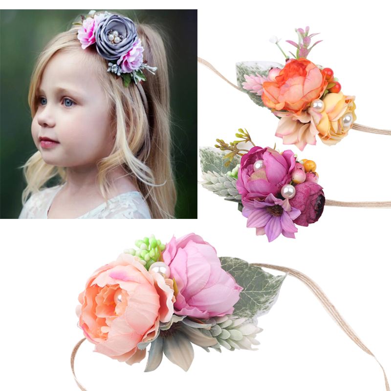 Flower Hair Band Kids Cute Headband