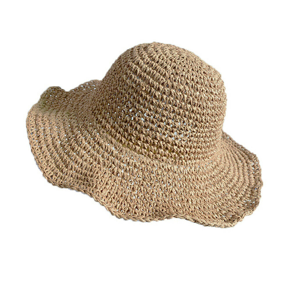 Sun Hat Beach Brim Straw Cap