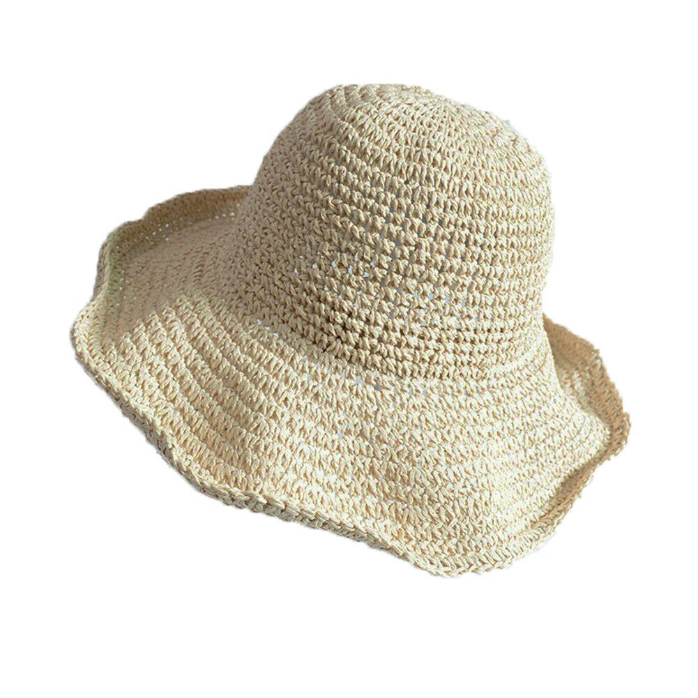 Sun Hat Beach Brim Straw Cap