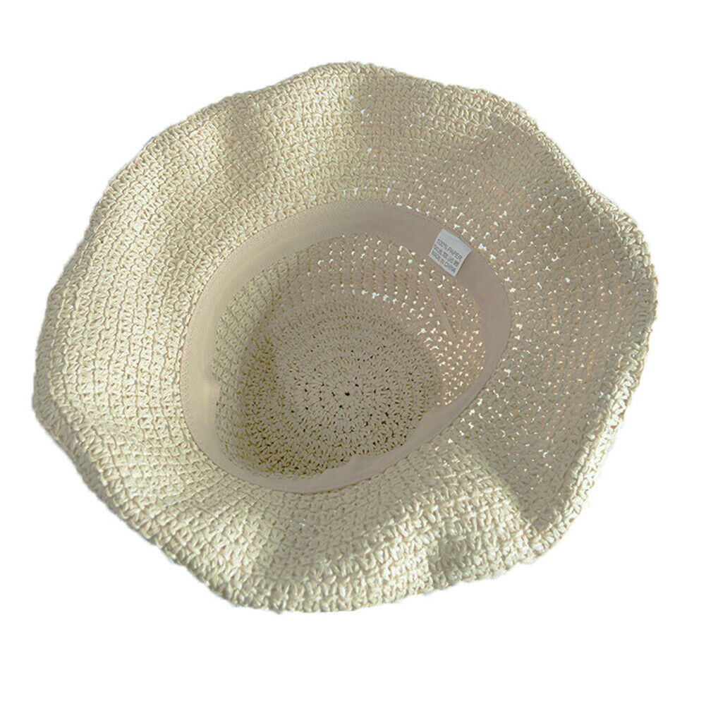 Sun Hat Beach Brim Straw Cap