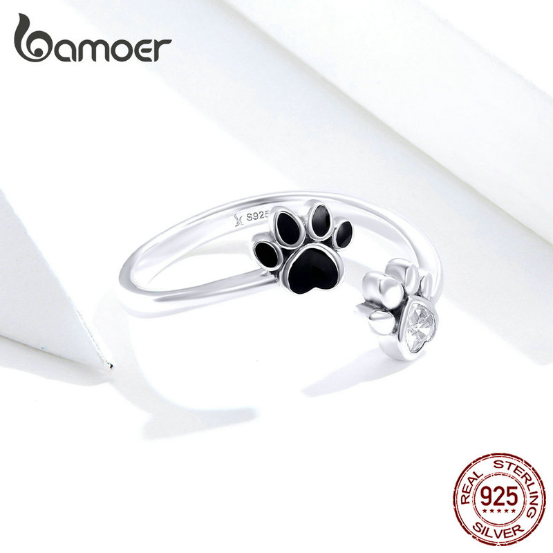 Paw Print Ring Adjustable Size