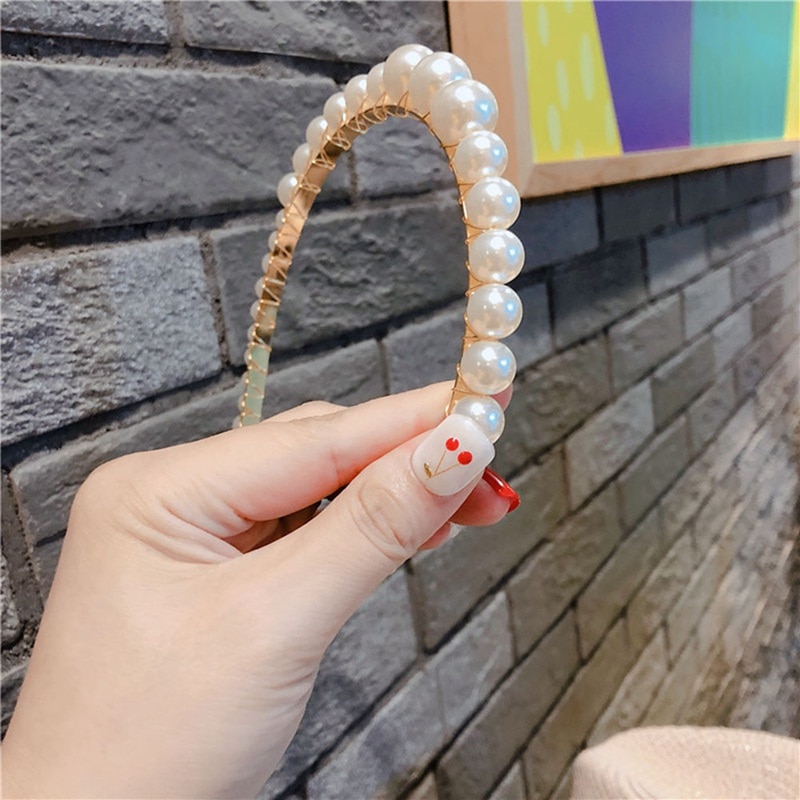 Pearl Hairband Head Accessory