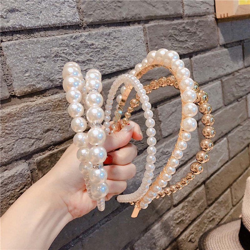 Pearl Hairband Head Accessory