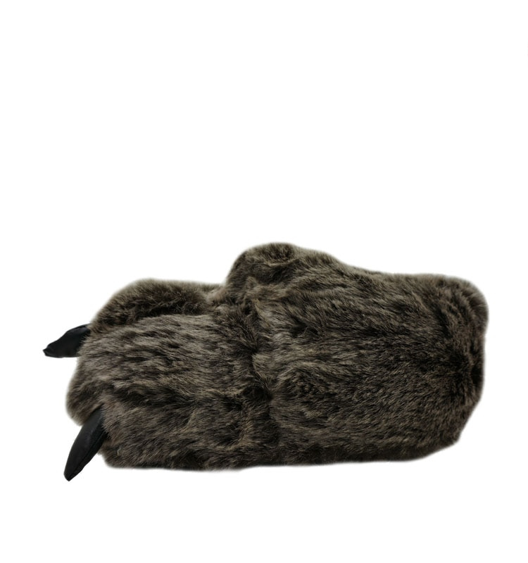 Bear Claw Slippers Plush Footwear