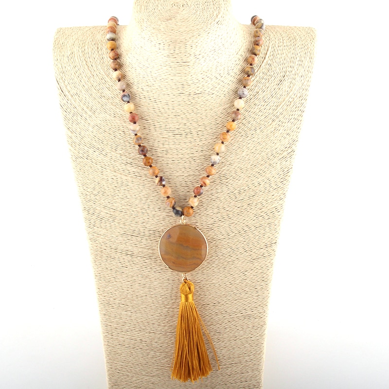 Boho Necklace Ladies Accessory