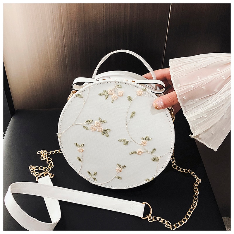 Round Crossbody Bag Ladies Bag