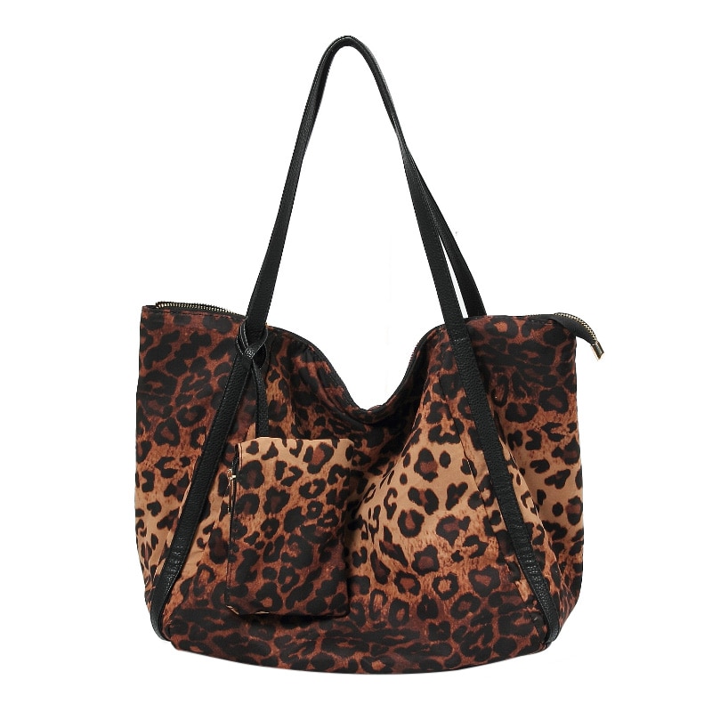 Leopard Print Bag Fashion Handbag