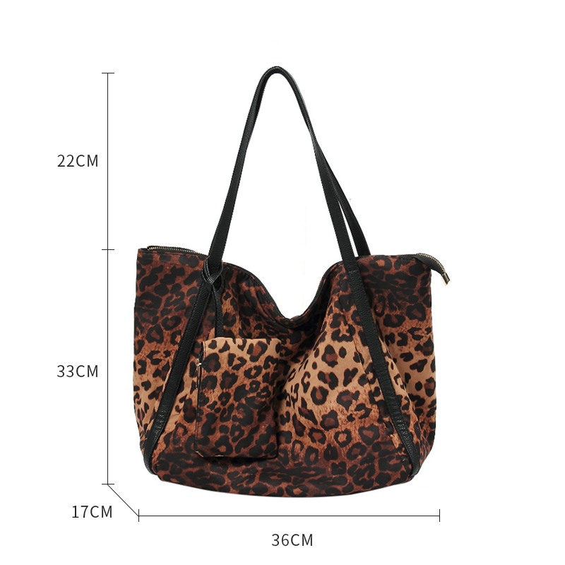 Leopard Print Bag Fashion Handbag