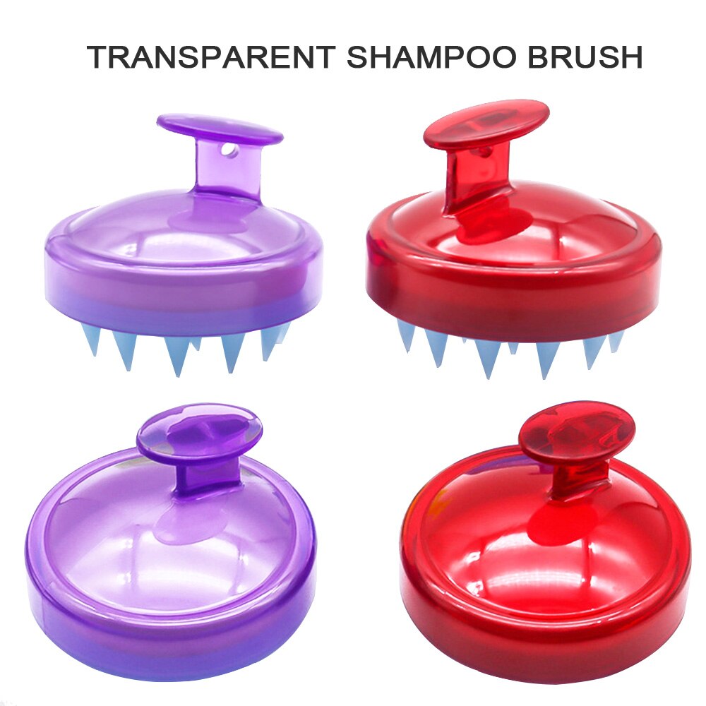 Silicone Shampoo Brush Scalp Massager