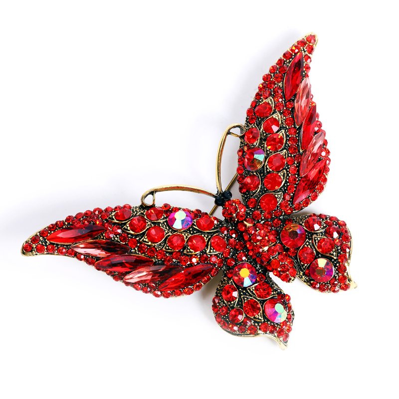 Butterfly Brooch Luxurious Ladies Brooches