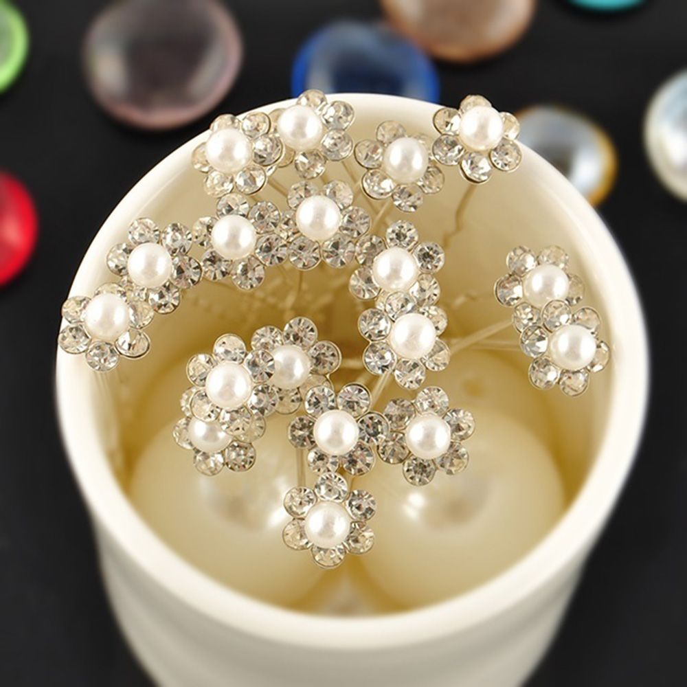 Pearl Hair Pins Bridal Hair Accessory (20pcs)