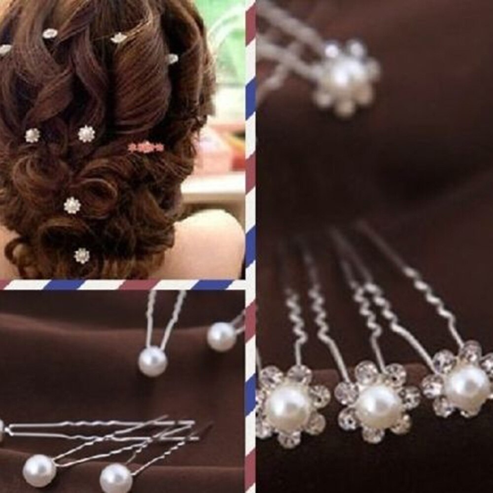 Pearl Hair Pins Bridal Hair Accessory (20pcs)