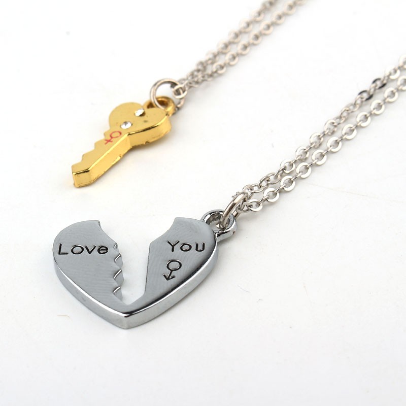 Relationship Necklaces Cute Pendant (2Pcs)