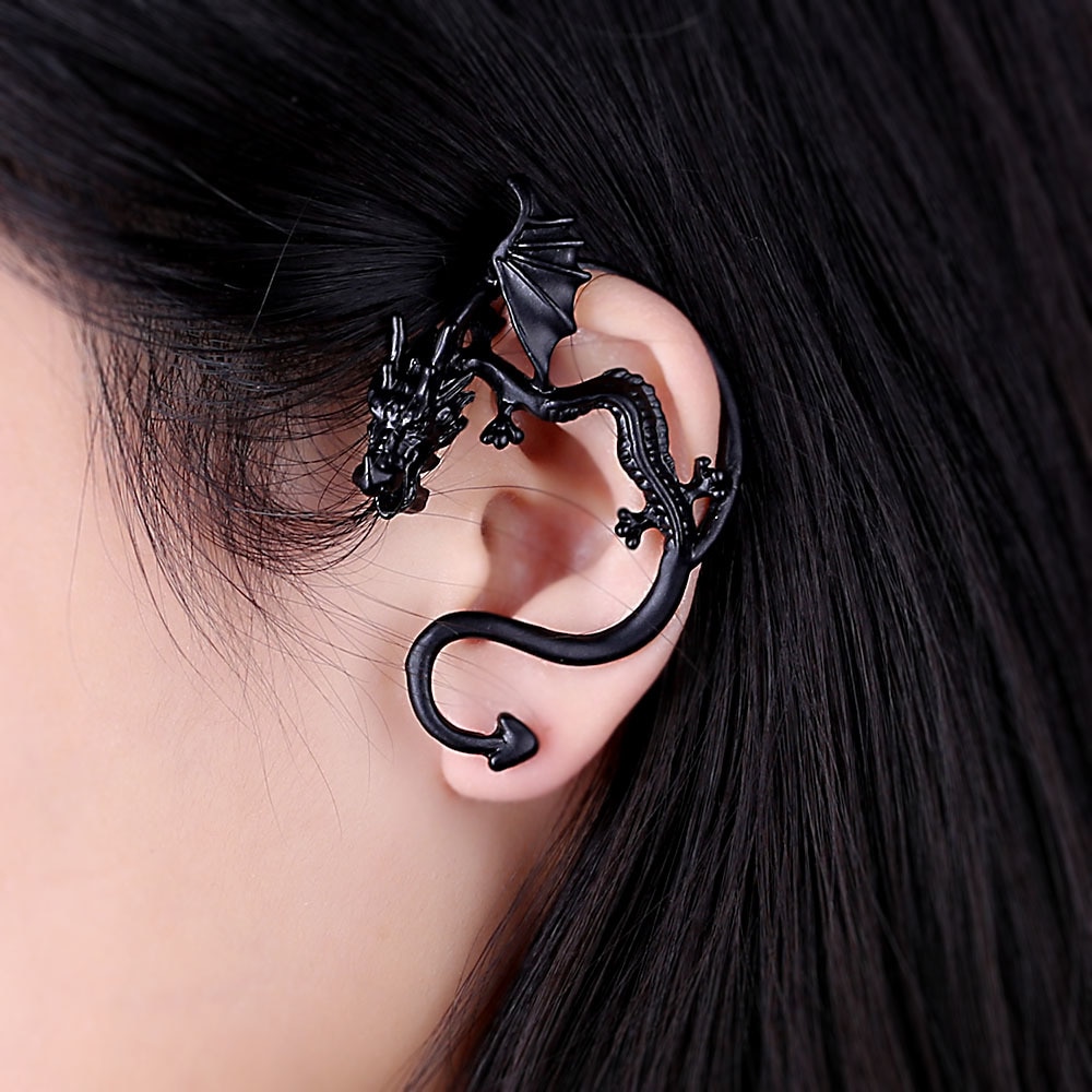 Dragon Ear Cuff Metal Fashion Accessory