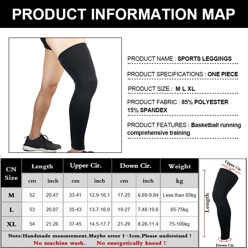 Leg Compression Sleeve Elastic Warmer