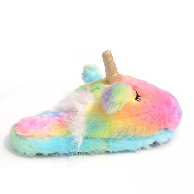 Unicorn Slippers Colorful Home Slippers