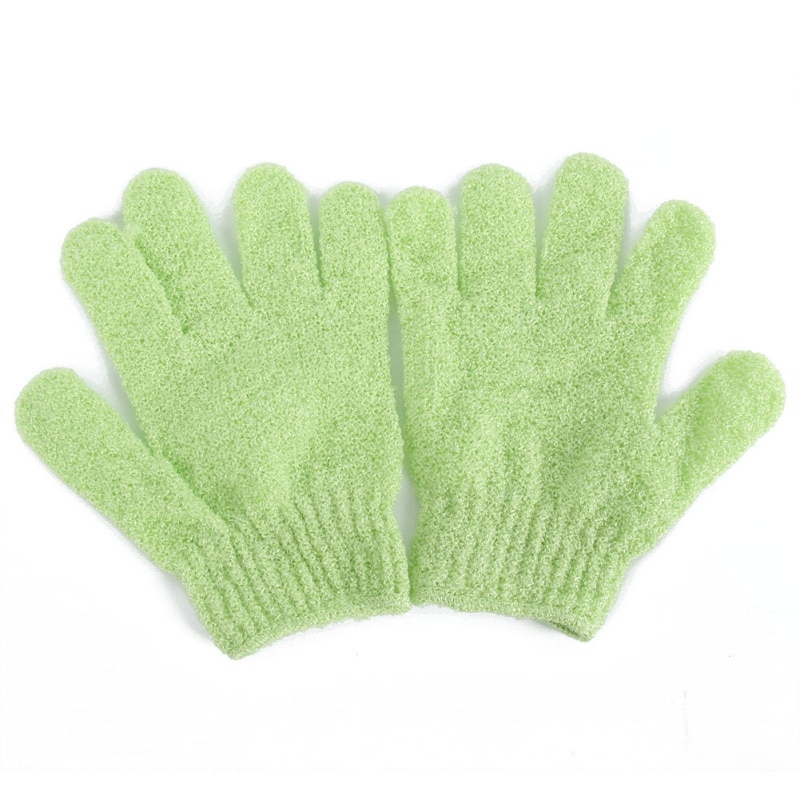 Bath Gloves 1 Pair Exfoliating Scrubber