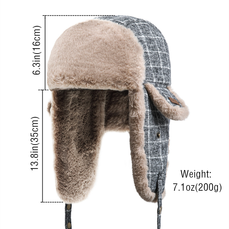 Winter Hat With Ear Flaps