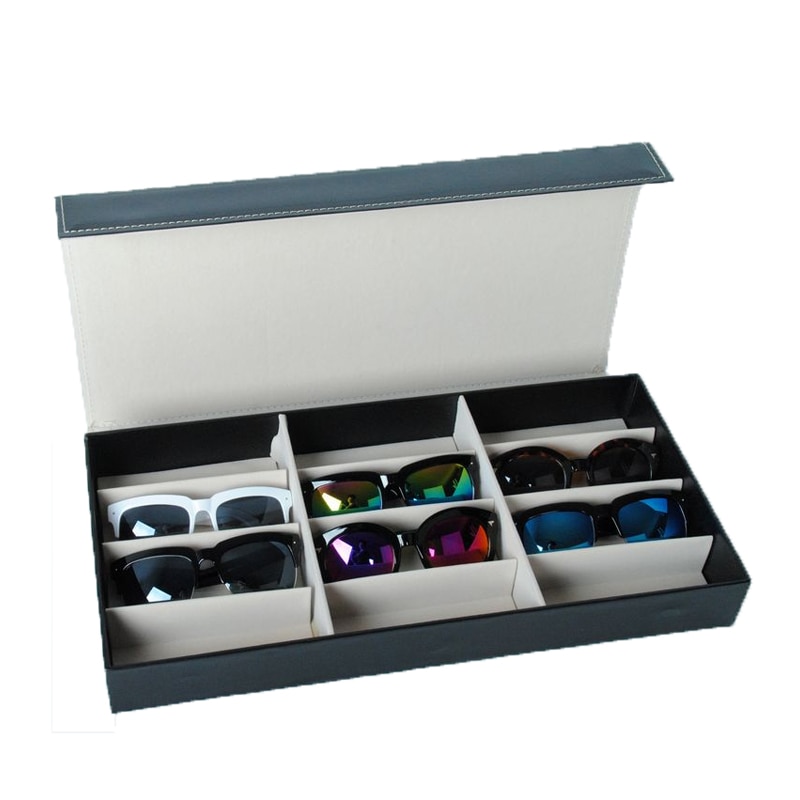 Sunglasses Organizer 12-Slot Storage