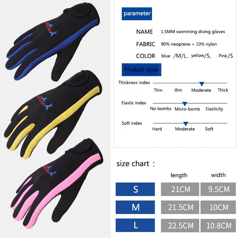 Diving Gloves Underwater Hand Protection