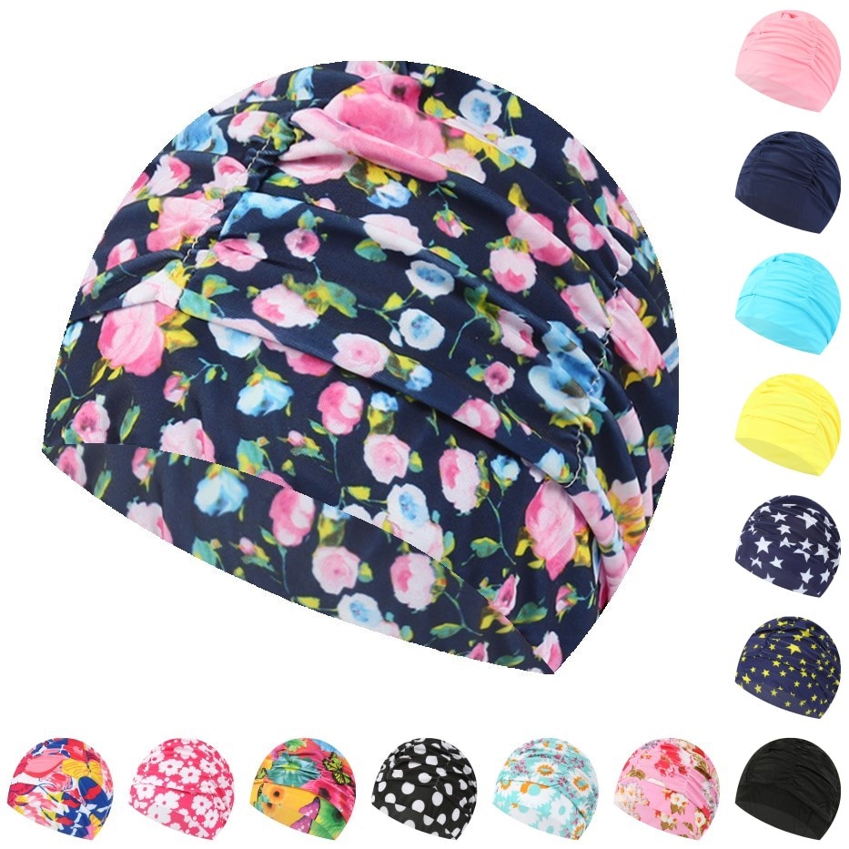 Swimming Hat Elastic Swim Cap