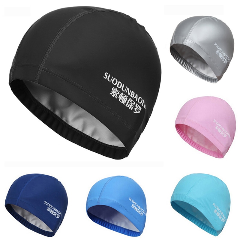 Swimming Cap Elastic Sports Swim Hat