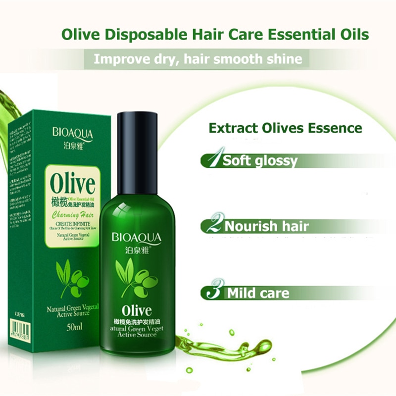 Olive Oil For Hair Care 4pcs/set