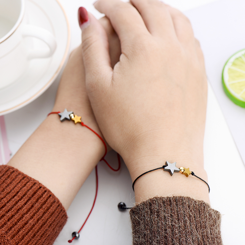 Friendship Bracelets Double Star Bracelet