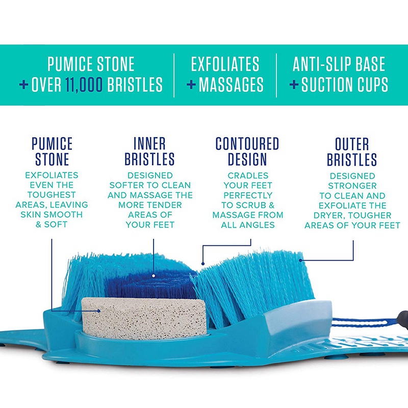 Feet Scrubber with Pumice Stone