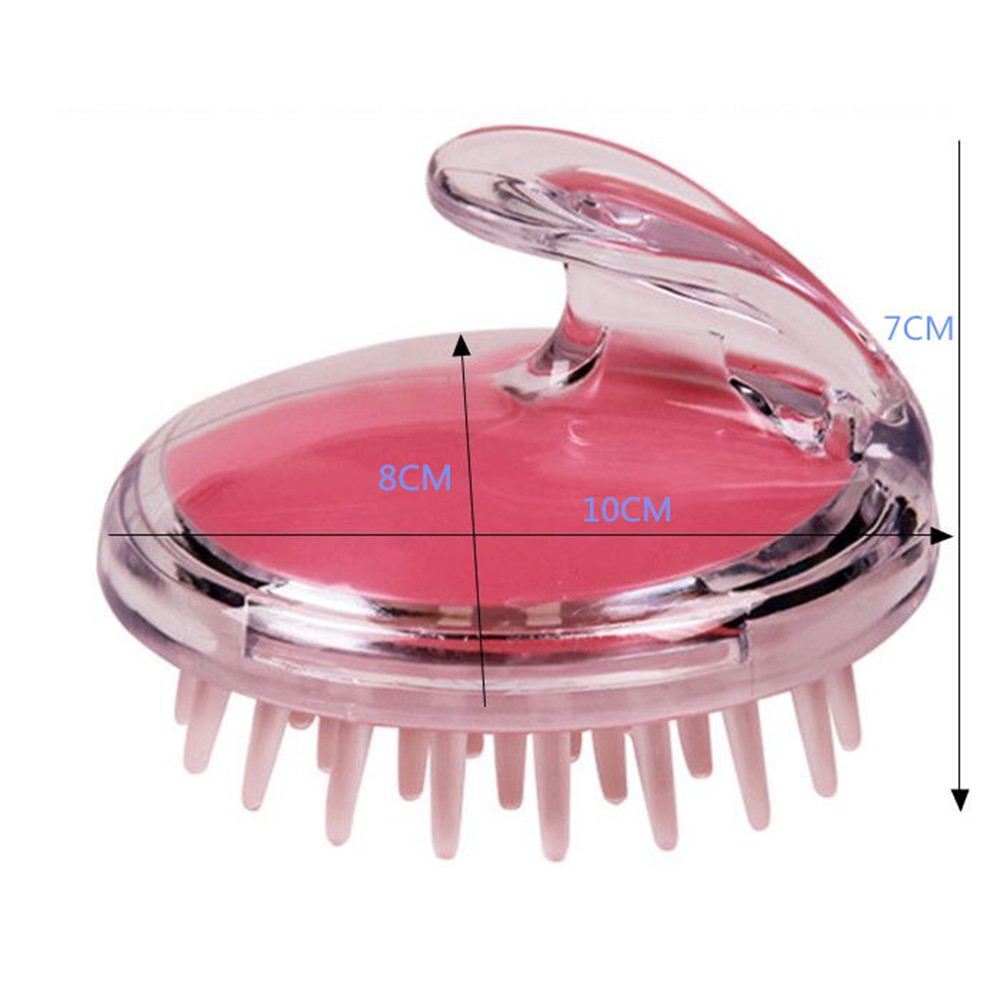 Hair Massage Brush Silicone Comb