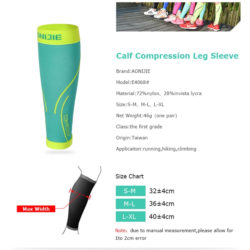 Calf Sleeve Leg Compression Support