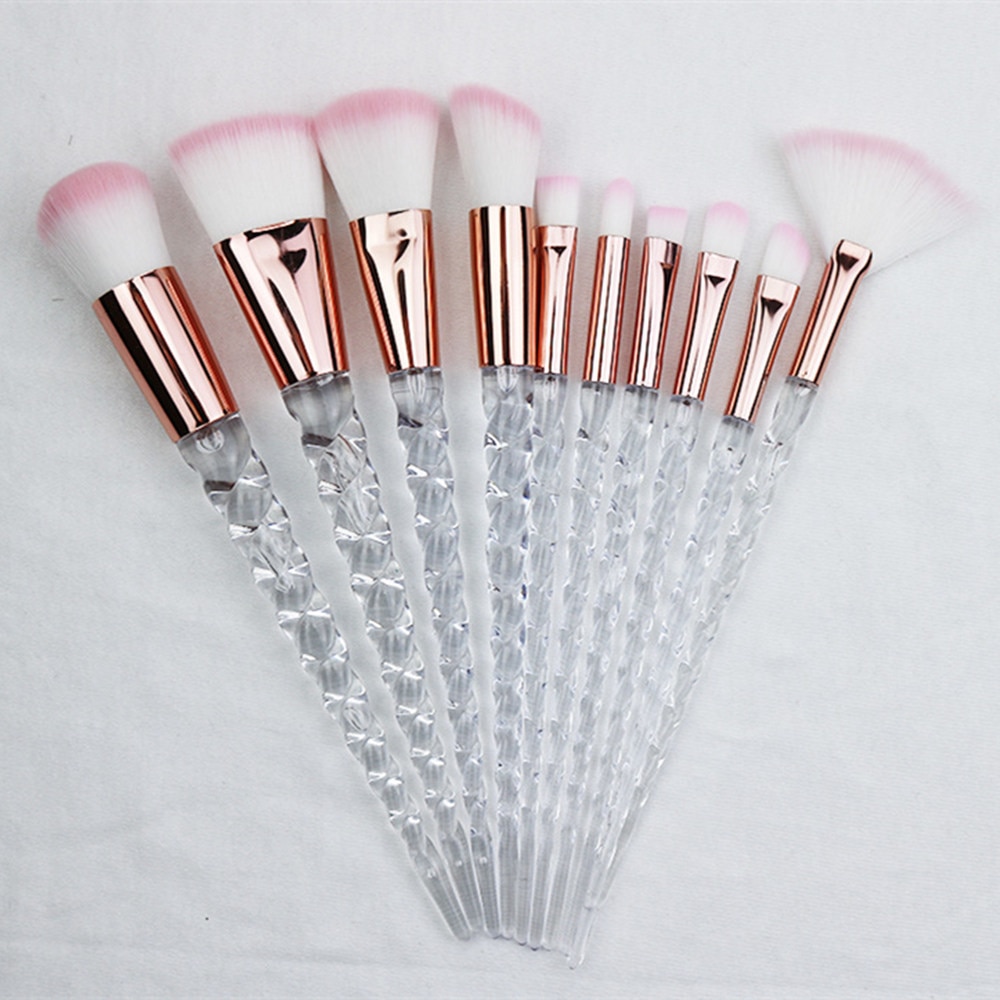 Unicorn Brushes 10PC Makeup Brushes Set