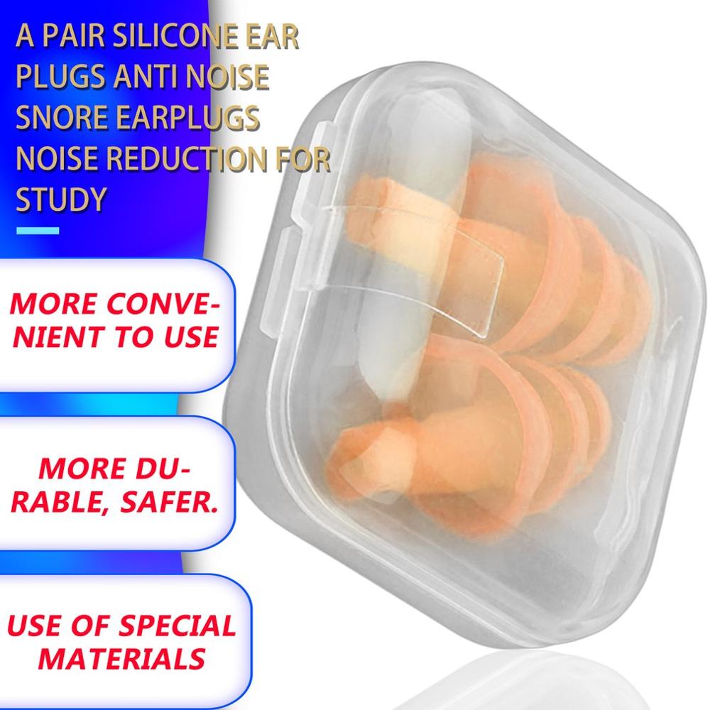 Waterproof Ear Plugs 1 Pair with Case