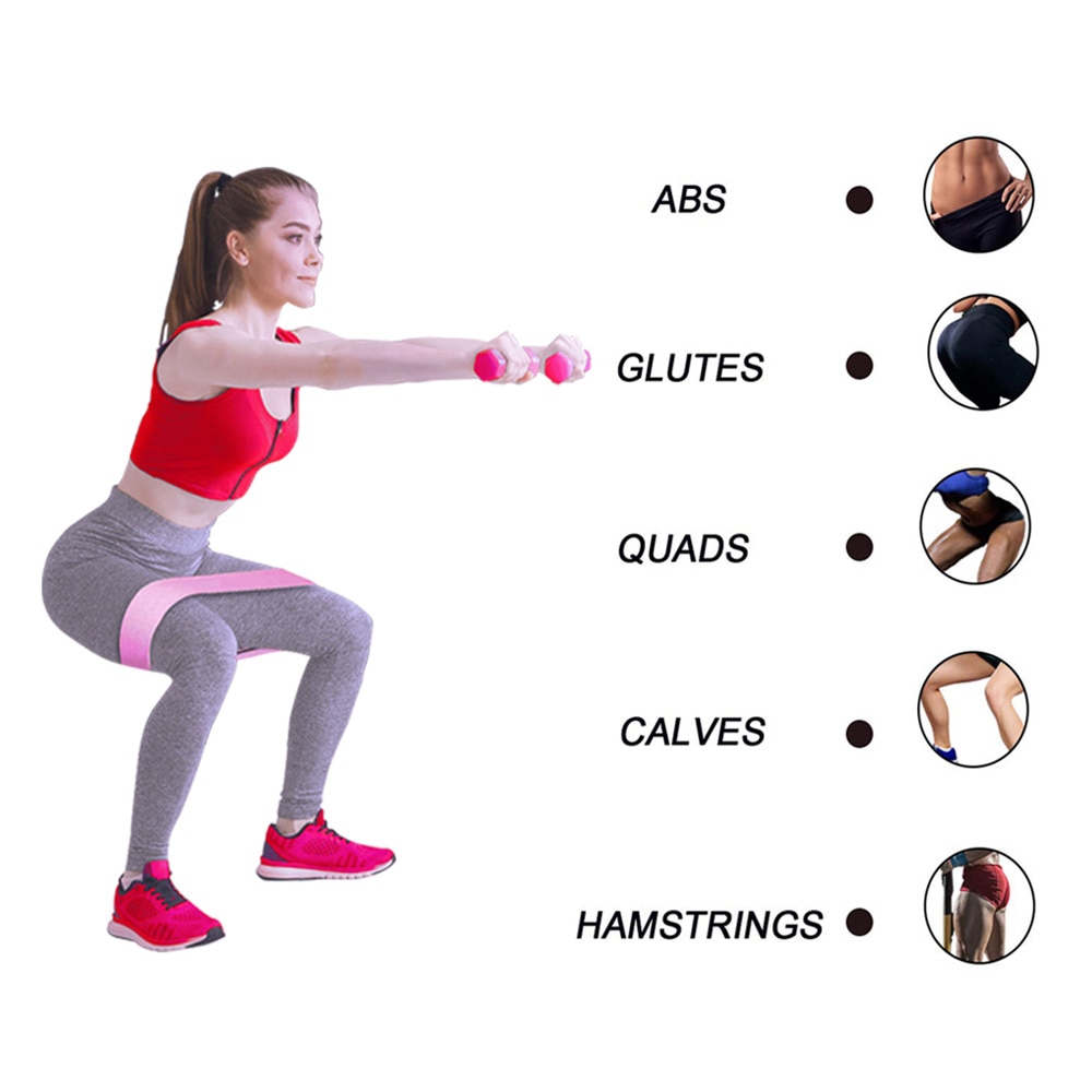 Glute Bands Resistance Workout Tool