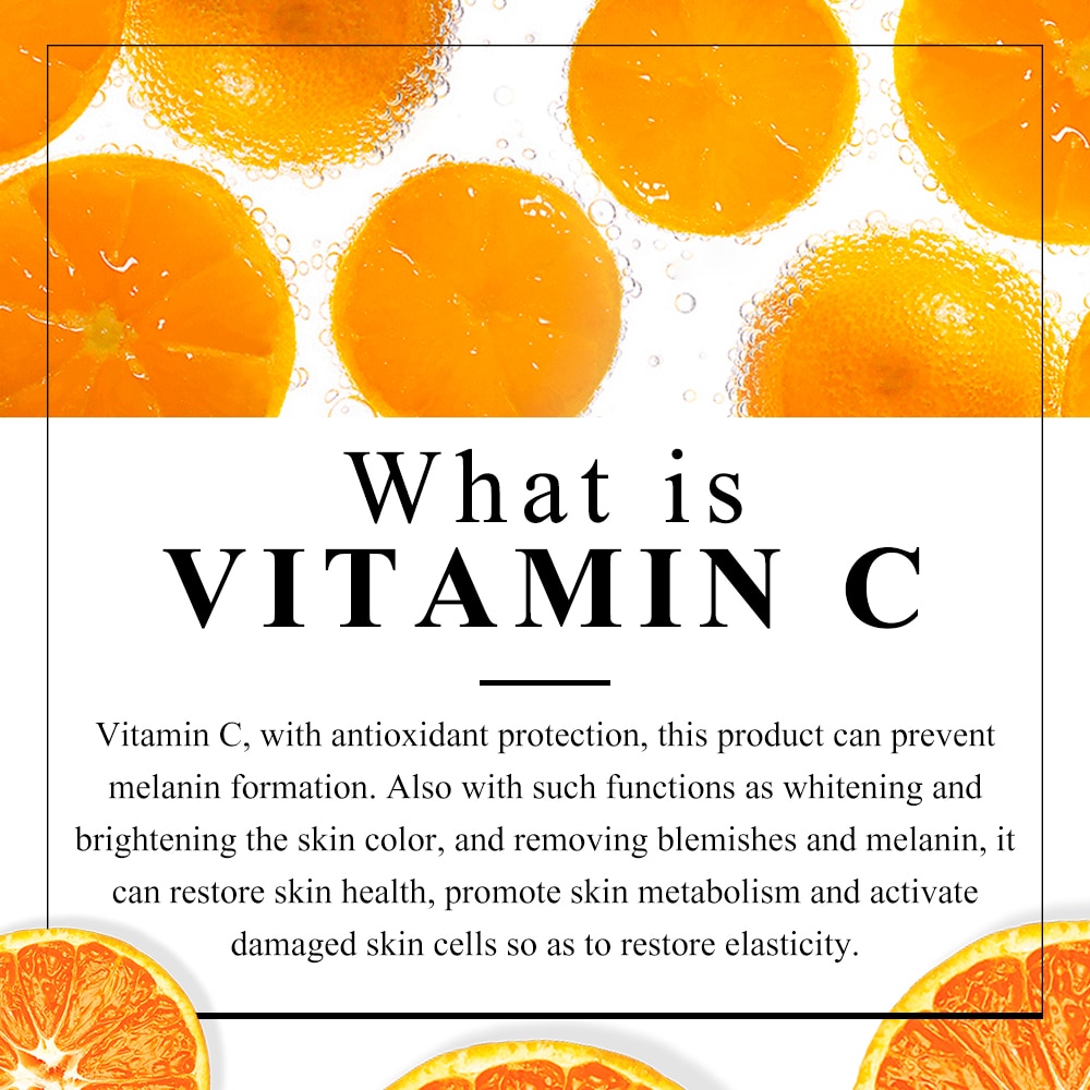 Vitamin C Facial Cream Eyes Dark Spots Remover