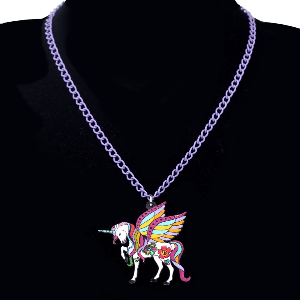 Necklace and Earring Set Unicorn Jewelries