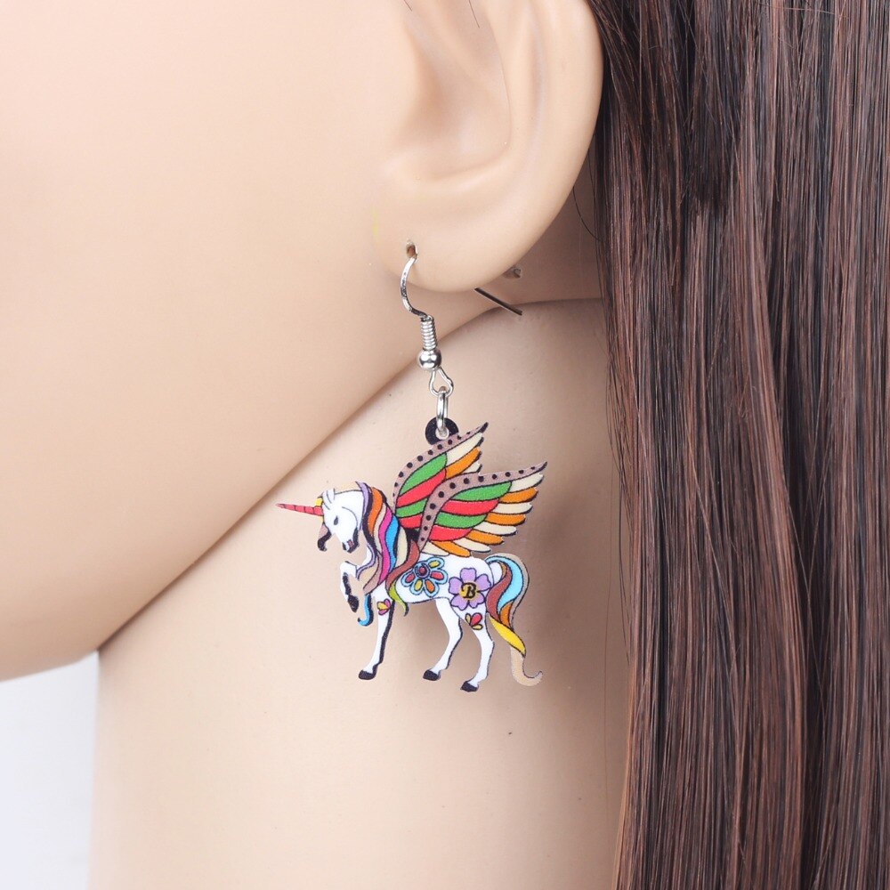 Necklace and Earring Set Unicorn Jewelries