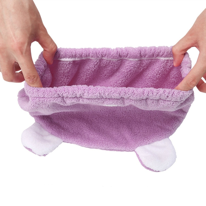 Womens Shower Cap Microfiber Hair Cap