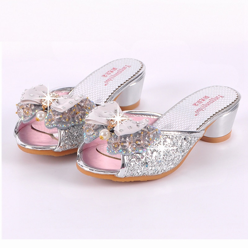 Sequin Sandals Girls Footwear