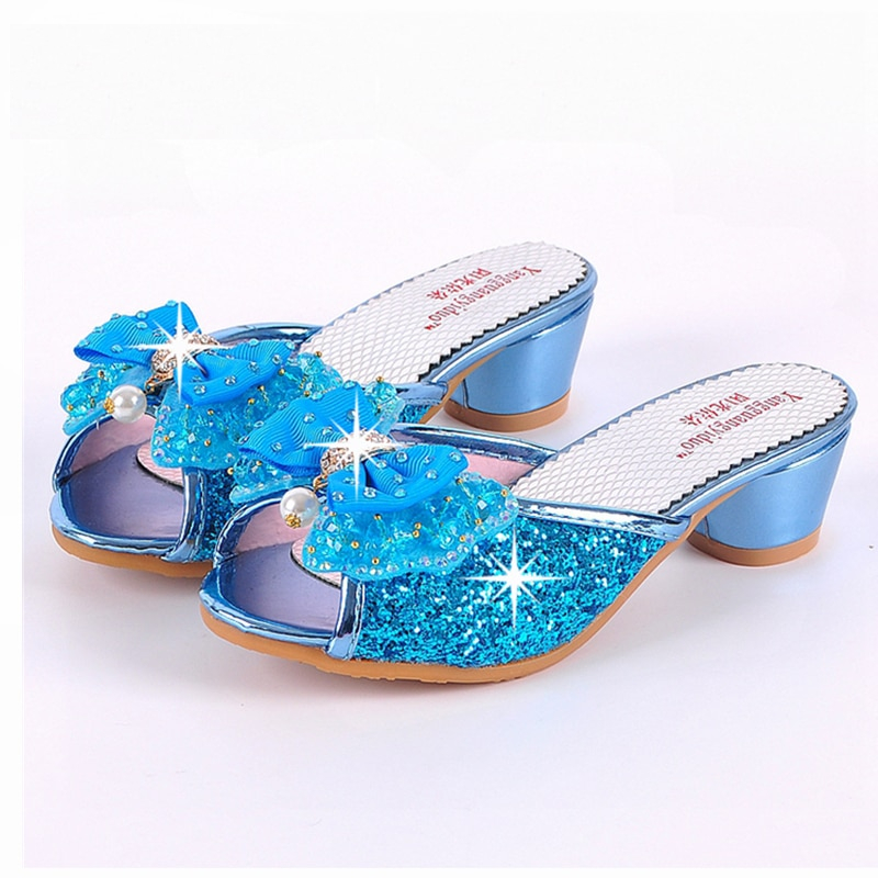 Sequin Sandals Girls Footwear